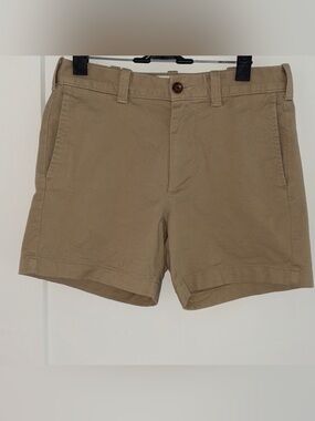 J. Crew 5" inseam chino shorts women's sz 28 EUC LN